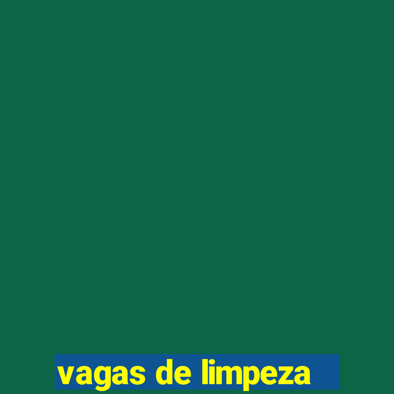 vagas de limpeza - meio turno em porto alegre